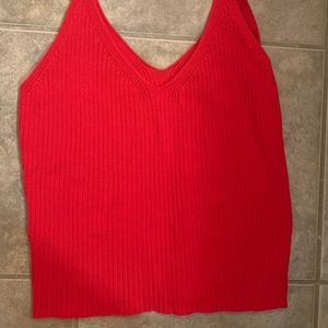red tank top